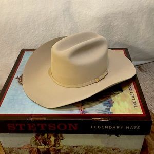 Stetson “El Presidente” 100x Beaver Silverbelly Felt